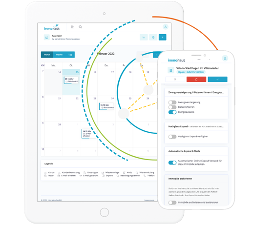 software für makler immobilienverwaltung cloud software matching immonaut features